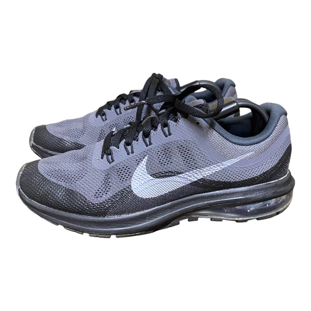 Nike Air Max Dynasty 2 859575-001 Gray Black Running Shoes Sneakers 6Y